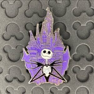 DISNEY PARKS 2018 NIGHTMARE BEFORE CHRISTMAS JACK SKELLINGTON CASTLE NBC PIN